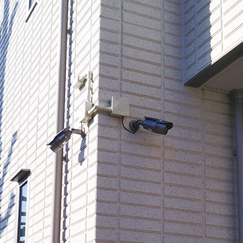 栃木市の一軒家で防犯カメラをリニューアル