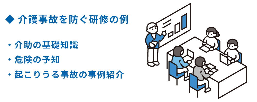 介護事故を防ぐ研修