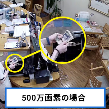 横領対策にはデジタルズーム対応の防犯カメラ