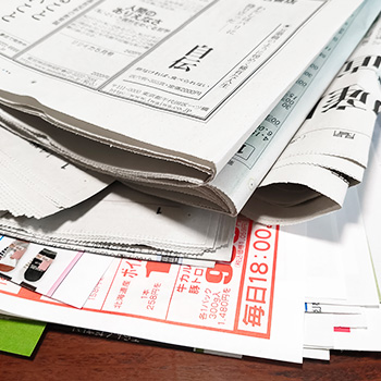 チラシ荒らし・ゴミの投入