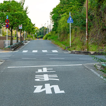 事故が起きやすい場所は街頭防犯カメラやカーブミラーがおすすめ