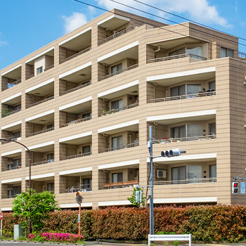 マンションでの投げ配対策
