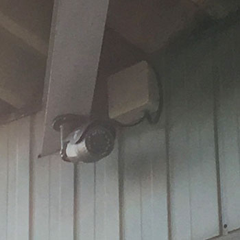 香取市の戸建てに設置した防犯カメラ