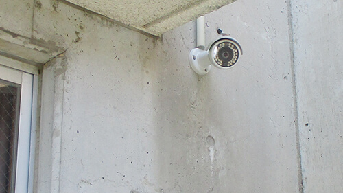 千葉市の幼稚園の防犯カメラモニター