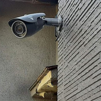 佐倉市の個人宅で防犯カメラの設置工事