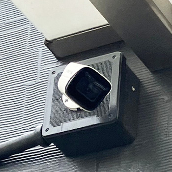 館山市の戸建てに設置した防犯カメラ