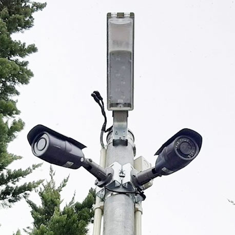 茨城県つくばみらい市の防犯カメラ設置事例