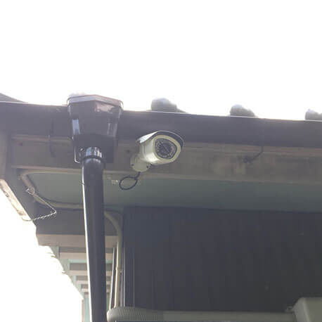 千葉県八街市の防犯カメラ設置