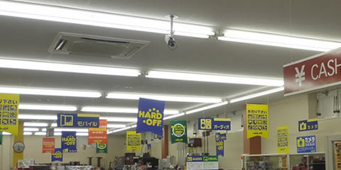 店舗・ショップ・飲食店の防犯カメラ