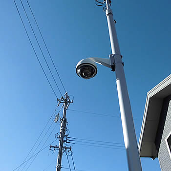 埼玉の戸建て住宅への防犯カメラ