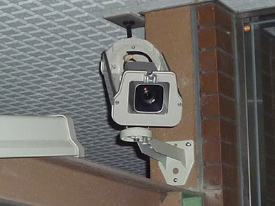 横須賀市のマンションに防犯カメラを設置