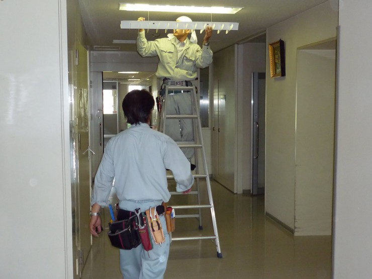 東京都八王子市の病院の防犯カメラ