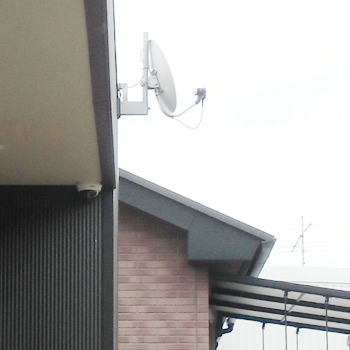 藤沢市の防犯カメラ（庭）