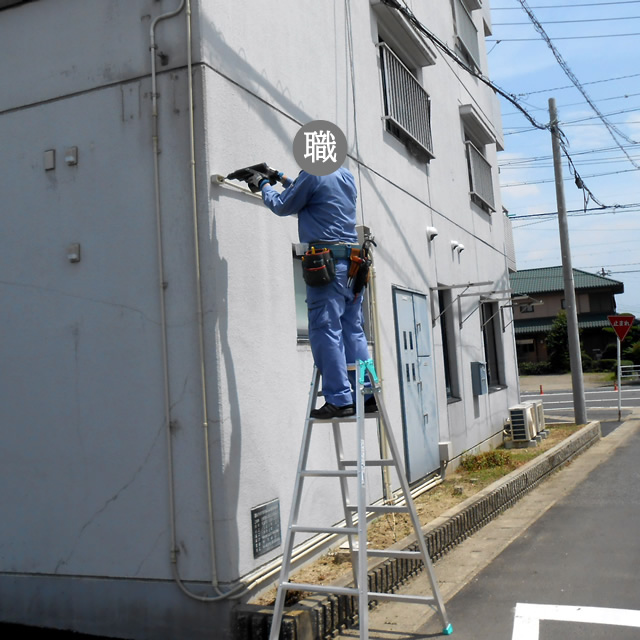 多摩市の防犯カメラ工事２