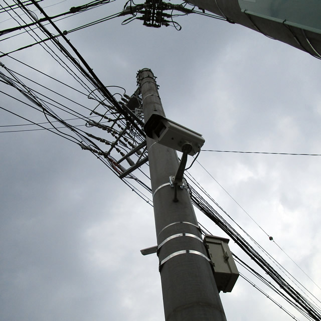 神奈川の防犯カメラ工事